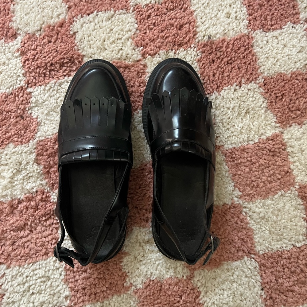 Vintage Dr. Martens sling back loafers